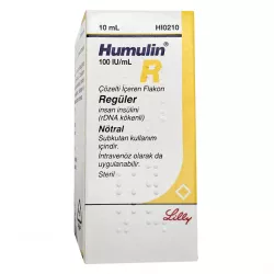 Хумулин Регуляр инсулин (Humulin-R) 100 МЕ/мл, р-р д/ин. 10 мл фото