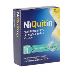 Никвитин (Niquitin) трансдерм, 21мг/24ч 7шт фото